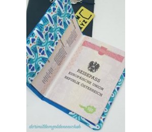 Stickdatei ITH - Reisepasshülle Blanko in 3 Varianten